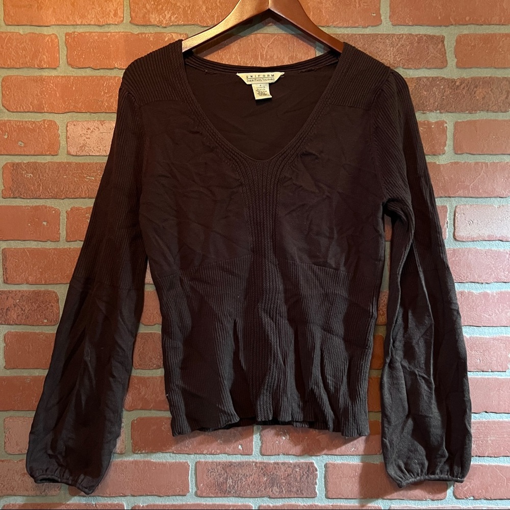 John Paul Richard Uniform Sweater Blouse